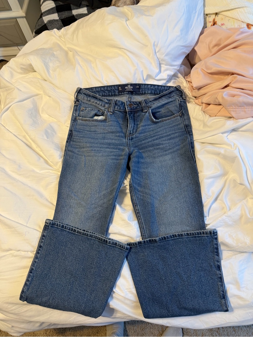 Hollister low rise vintage flare jeans